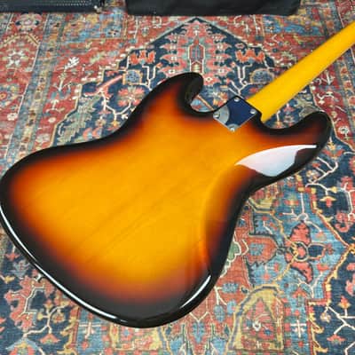 Fender Japan 62 Reissue Jazz Bass JB62 3 Tone Sunburst Fujigen Japan -1993-94 image 4