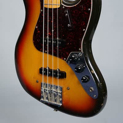 Fender Jazz Bass 1973 - Three Tone Sunburst image 3