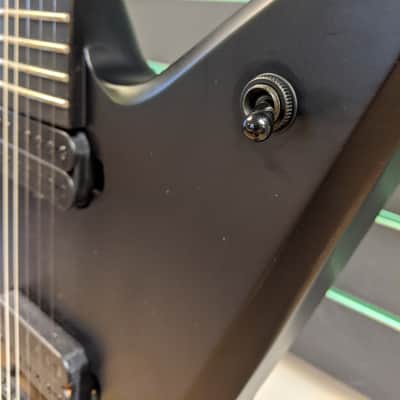 Solar E2.7C 2020 Carbon Black Matte 7 String Electric Guitar image 6