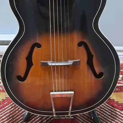 Harmony Master USA Archtop 1957/58 Tiger Stripe Birch Guitar | Reverb