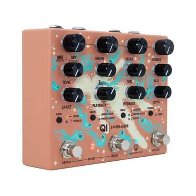 Walrus Audio Qi Etherealizer Multi Effects Pedal, Terracotta image 1