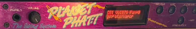 E-MU Systems Planet Phatt Rackmount 32-Voice Synthesizer 1997 - Pink image 1