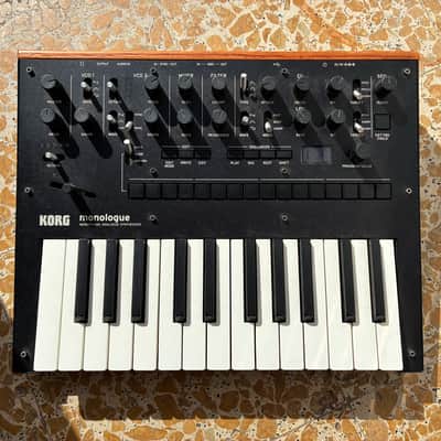 Korg Monologue Monophonic Analog Synthesizer 2016 - Present - Black