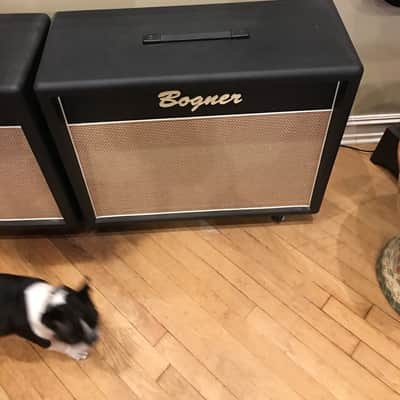 Bogner     2x12 Guitar Cabinet Closed Back 2010 Black Tweed image 2