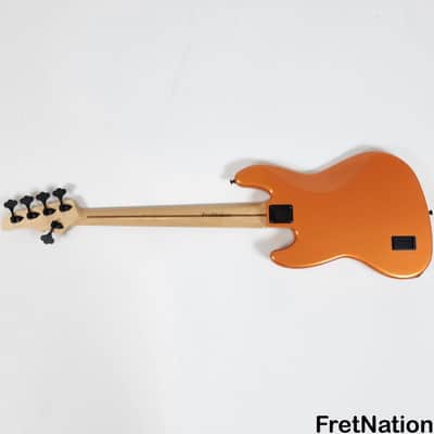 Nordstrand Audio Nordy vJ5 5-String Bass Tangerine Metallic Big Singles 2B PreOwned 11.60lbs # 293 image 17
