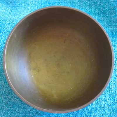 Japanese Rin Singing Bowl Cup Chime - Vintage image 1