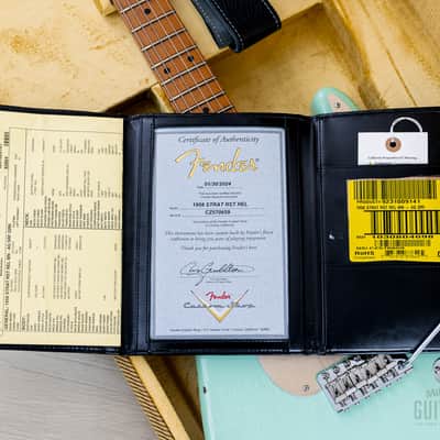 Fender Custom Shop 1956 Stratocaster Roasted Relic Aged Surf Green w/ Fat '60s Pickups image 16
