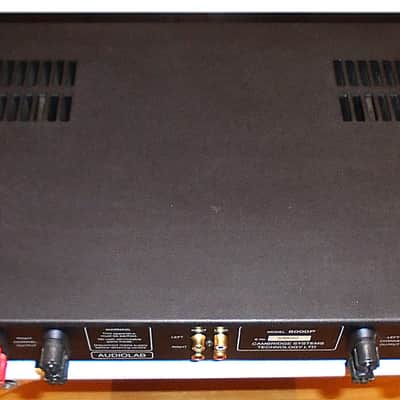 Audiolab 8000C Pre-Amplifier & 8000P Power Amp 1990s - Black image 12