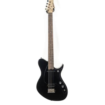 Aria electric baritone guitar gloss black JET-Btone-BK image 4