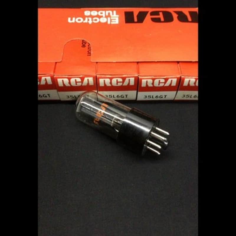 Full Sleeve (5) NOS RCA 35L6GT Radio Vintage Vacuum Tubes TESTED 1.9627 image 1