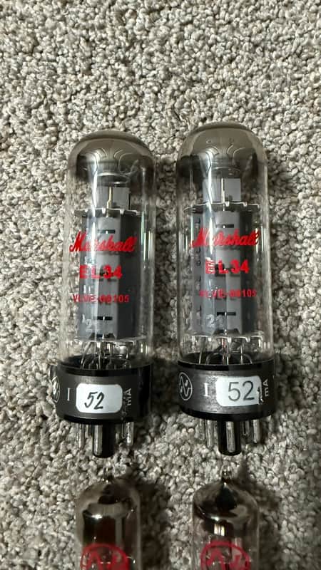 JJ Electronic EL34 Duet (Marshall Branded) & JJ E83CCs image 1