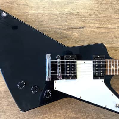 2017 Gibson Explorer T Gloss Ebony Finish Electric Guitar with Original Hardshell Case image 1