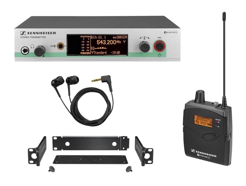 Sennheiser EW 300 IEM G3-A Wireless In-Ear Monitor System - Band A image 1