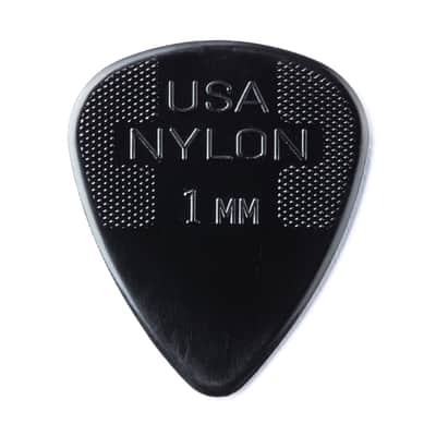 Immagine Dunlop 44P1.0 Nylon Standard Black 1.0mm - 3