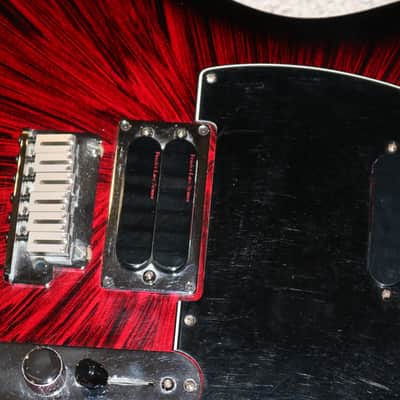 Rare Early 1990s Fender Telecaster Plus Loaded Body - Firestorm Red - NO TARIFFS image 3
