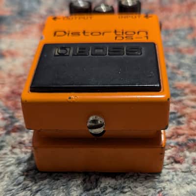 1980 Boss DS-1 Distortion (Black Label, Long Dash) - Orange image 2
