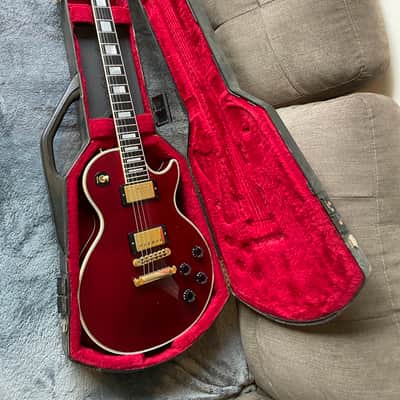 Gibson Les Paul Custom 1984 - Wine Red image 2