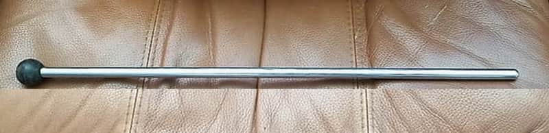 1960s -1970s SONOR TEARDROP FLOOR TOM LEG with Original ROUND RUBBER FOOT Tip ( maybe also for 1950s ) MAYBE for SWINGER SERIES too? Tear Drop image 1