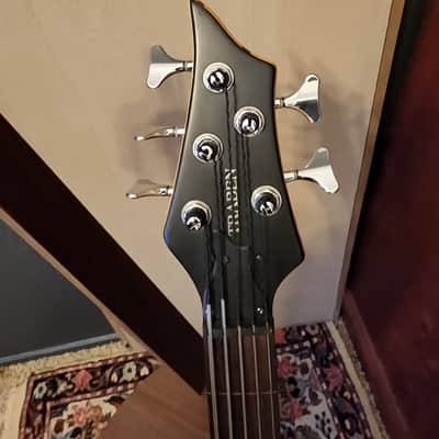 Traben 5 String Element Fretless 2010s - Black Matte image 5