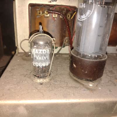 1960s SELMER TRUVOICE automatic Selector Tone - red and cream - The Beatles era 60s image 18