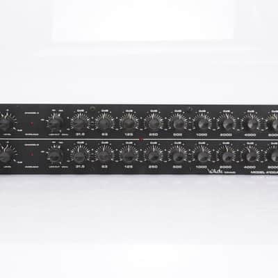 White Instruments 4100A Stereo 10-Band Rackmountable Equalizer #43227 image 4