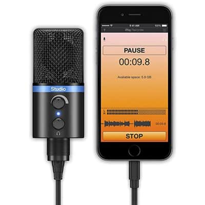 IK MULTIMEDIA iRIG MIC STUDIO Digital Audio for iPhone / iPad / Android / Mac / PC image 5