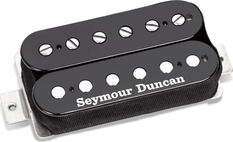 Seymour Duncan SH-6n Duncan Distortion Humbucker Neck Pickup, Black image 1