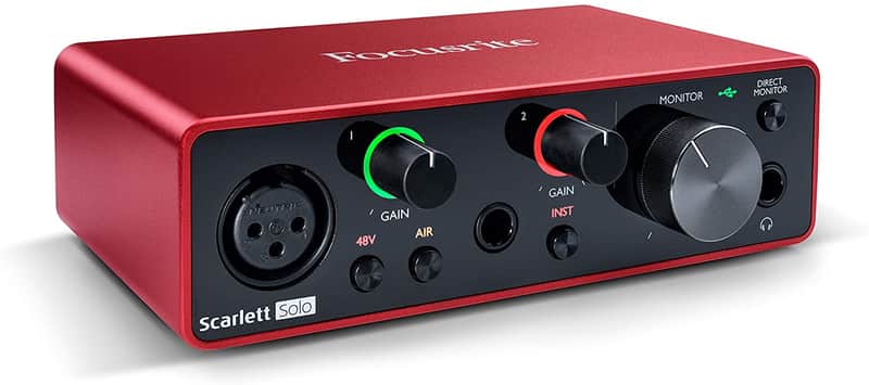 Focusrite Scarlett Solo 3rd Gen USB Audio Interface image 1