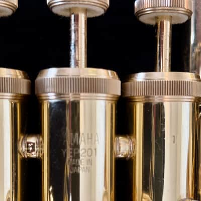 Yamaha YEP-201 Standard Euphonium 2010s - Lacquered Brass image 6