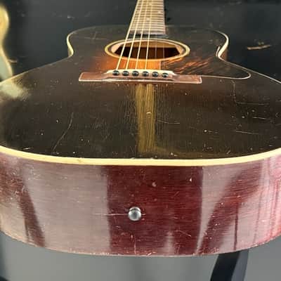 Gibson L-00 1933 - rare 1st year w/a Small Center Sunburst finish w/an Elevated Fingerboard ! image 14