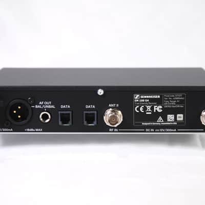 Sennheiser EW 100 G4-ME2-A1 Wireless Lavalier Microphone System (A1-Band: 470-516 MHz) 2010s - Black - Open Box image 3