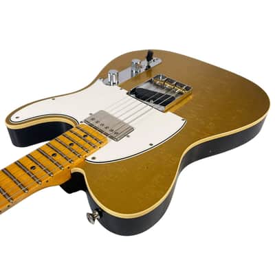 2021 Fender Custom Shop Postmodern Telecaster Journeyman Relic with Closet Classic Hardware - Aged Aztec Gold image 5