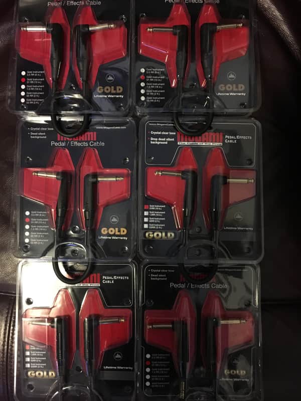 Black Friday Sale : Mogami Gold Patch Cable 10in. 6 Pack New image 1