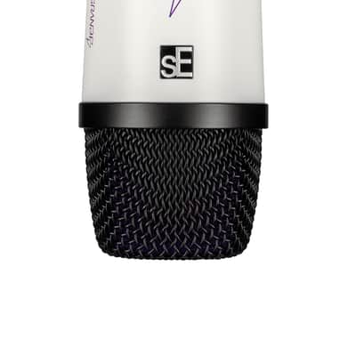 sE Electronics VPACKEC Eloy Casagrande Signature V Pack Feat 2 V Kick, 3 V Beat, 4 V Clamps, 1 V7 X, Pair of sE8 in White & Purple w/Case image 11