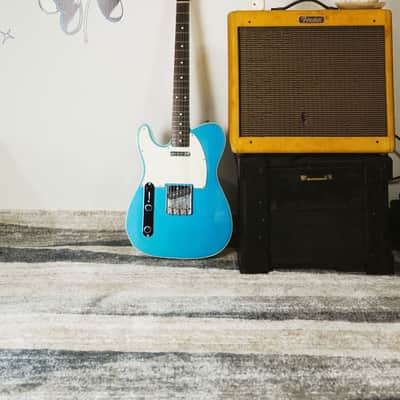 Fender Japan Left-Handed Telecaster Custom Reissue Old Lake Placid Blue MIJ 2006–2008 TL62B-87L image 17
