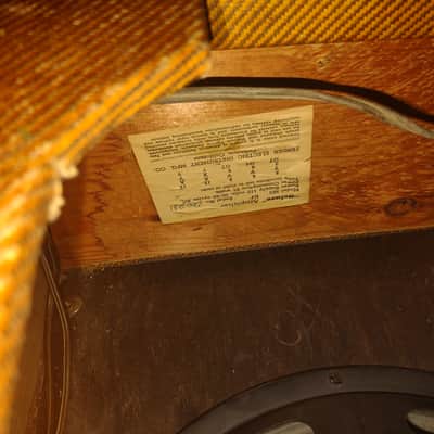 1955 Fender Deluxe Amplifier -Narrow Panel- 5E3 Circuit- NEW VIDEO DEMO! A Tweed Monster! image 13