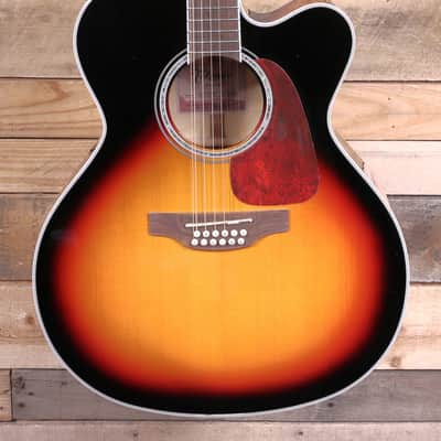 Takamine GJ72CE 12-String Acoustic/Electric Guitar Brown Sunburst image 1