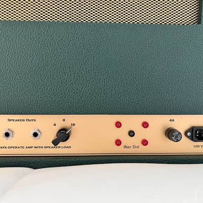 Carl's Custom Amps British Overdrive Plexi 50w+ (2023) British Racing Green MINT! image 5