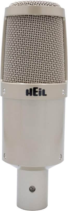 Heil PR 30 Dynamic XLR-Microphone for Video Podcast, Live Sound, Instrumentals, Recording, and Broadcast, Wide Frequency Response, Smooth Sound, Superior Rear Noise Rejection - Champagne image 1