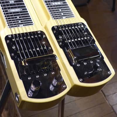 【MIJ】 Fender Japan STRING MASTER SM-2 Steel Guitar 1993-94 - Blonde image 4