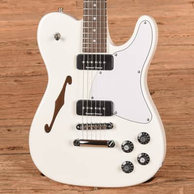 Fender Jim Adkins JA-90 Telecaster Thinline white 2022 image 2