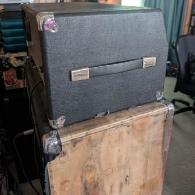 Ampeg SVT October 1969 head unmodded (one of six) - Black tolex Blue Line & 810 squareback cab w extra sextet 6146 image 4