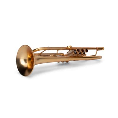 Adams A1 Bb Trumpet - Satin Gold Lacquered image 12