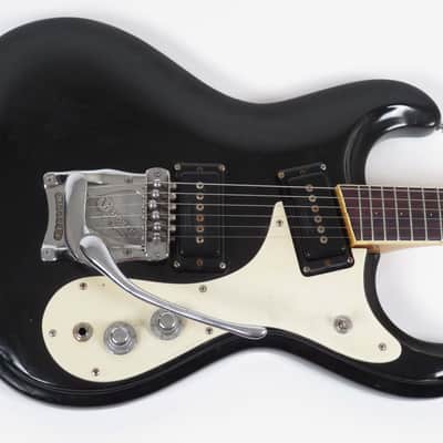 Mosrite Mark I Ventures 1971 Black Refin image 4