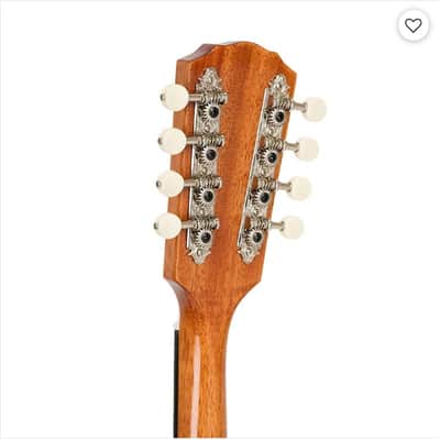 Gold Tone GM-10 Solid Spruce Top Mahogany Neck Frypan 8-String Mandolin w/ Hard Case, Free Shipping image 3