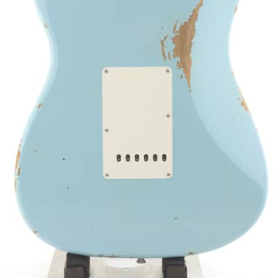 Fender Custom Shop 62 Stratocaster Relic 2024 - Faded Aged Daphne Blue image 12