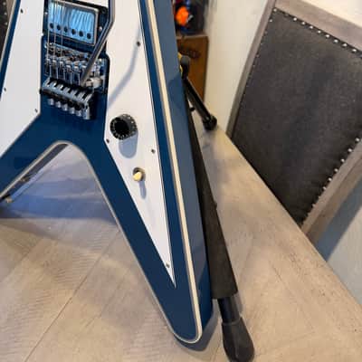 Gibson Custom Shop Richie Faulkner Signature Flying V Custom 2023 - 2024 - Pelham Blue image 6