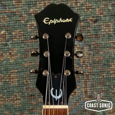 2000 Epiphone Casino VC Peerless factory 1 11/16th nut W/case image 11