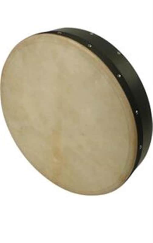 Bodhran with Tipper, Natural Skin 16 Inch image 1