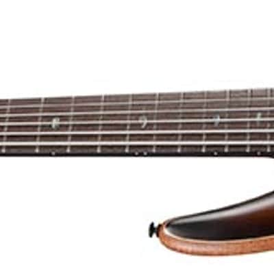 Ibanez SR1356B DUF 6 String Electric Bass. Dual Mocha Burst Flat with Bag image 8